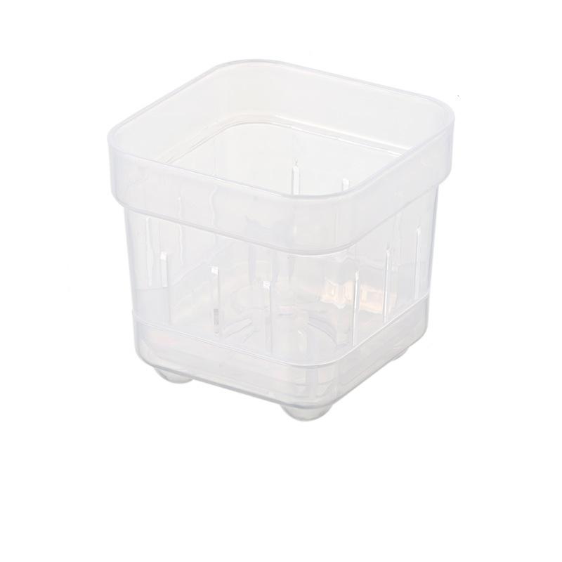 

Square Root View Planter Pot With Drainage Breathable Plastic Pot For Home Balcony Garden Plant Growing S белый