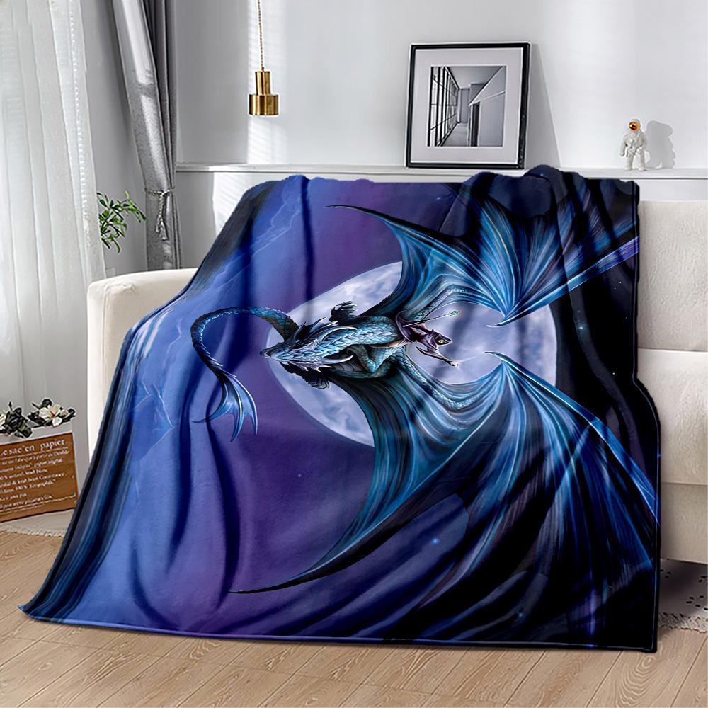 Gothic Style Blanket Durable Comfort Suitable for Picnics Office Bed All-Season Use Warmthful Decor Gift for Travel Home Birthdays