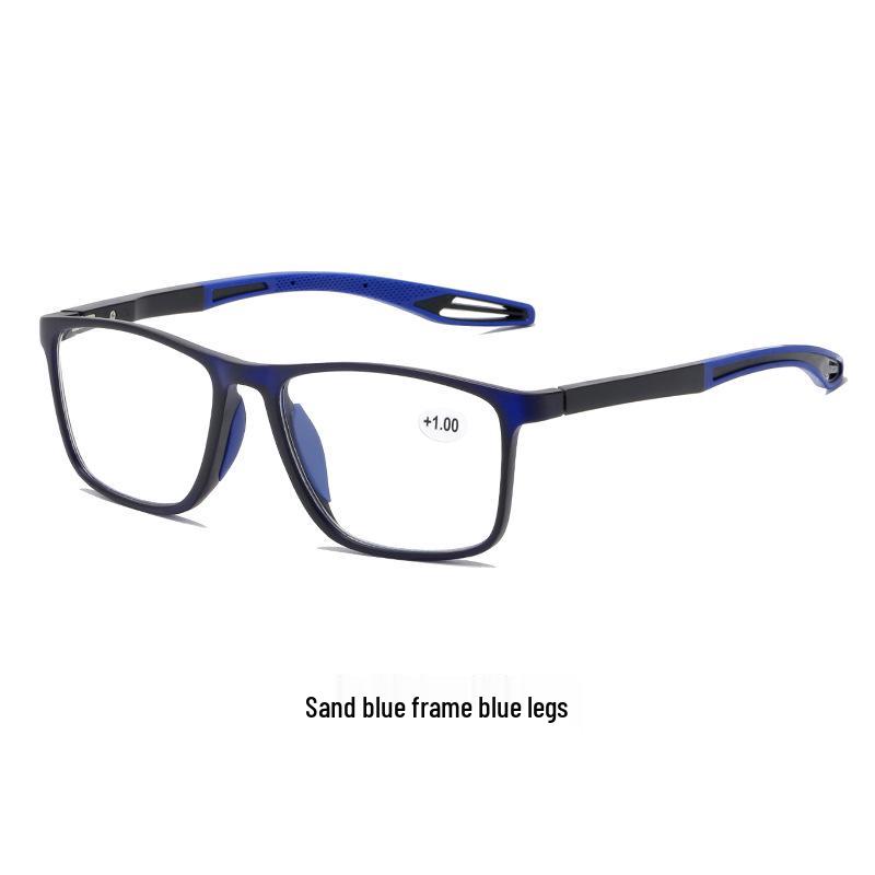 New Unisex Color-Changing TR90 Reading Glasses: Ultra-light, Anti-Slip, Anti-Blue Light, Indoor/Outdoor Sports Design.