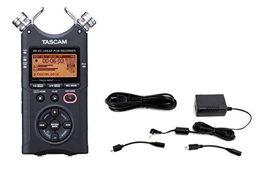 

Линейный PCM-рекордер TASCAM с японским меню, совместимым с версией, комплектом адаптеров переменного тока DR-40 [DR-40VER2-J] + PS-P520E