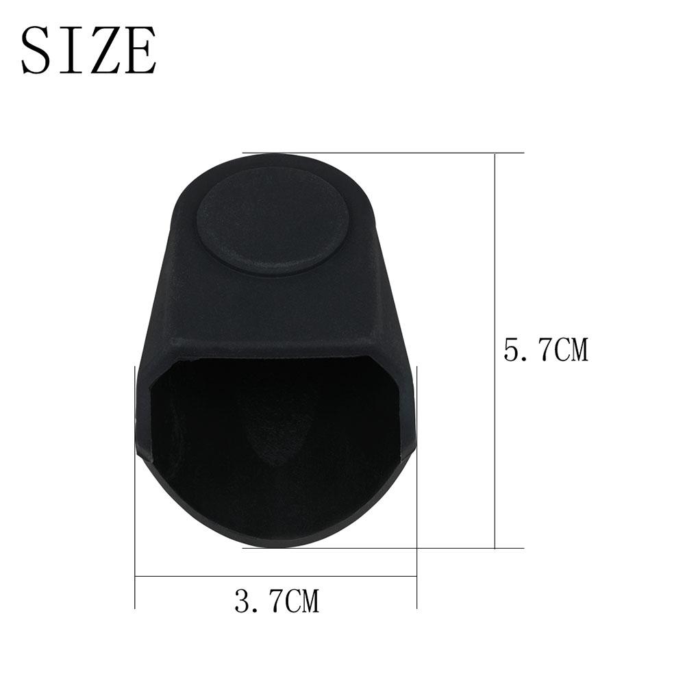 M MBAT Large 57mm Headjoint Cap Saxophone/Clarinet Headjoint Protection Cap Black Headjoint Cap Woodwind Parts and Accessories