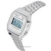 Casio Vintage cyfrowy zegarek ze stali nierdzewnej z bransoletą kwarcową A168WA-8 Unisex