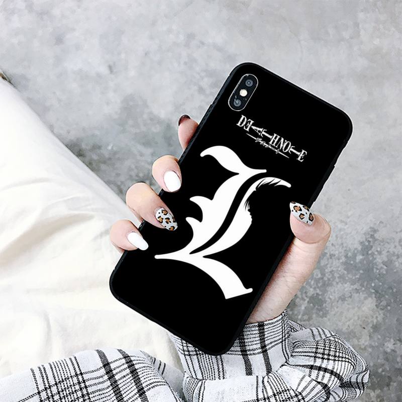 MaiYaCa Anime Manga Death Note Ryuk Phone Case for Iphone 13 11 12 Pro XS MAX 8 7 6 6S Plus X 5S SE 2020 XR Cover