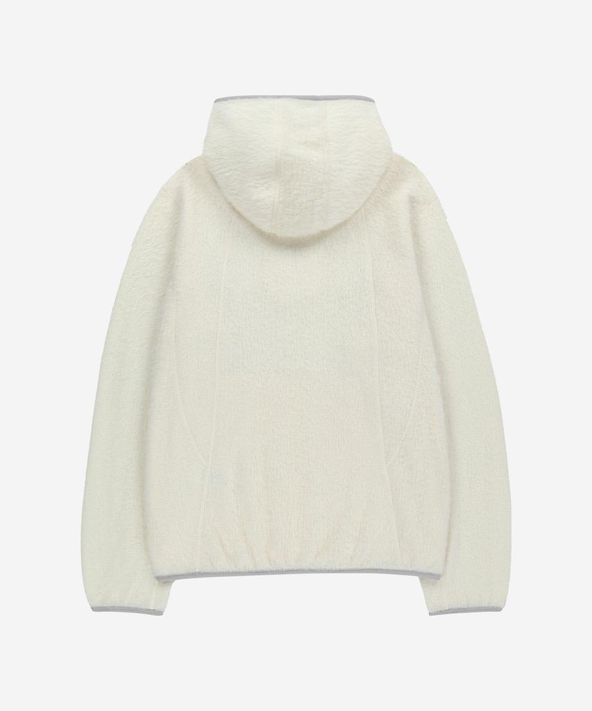 Dev:8 Light Fleece Hoodie_Ivory