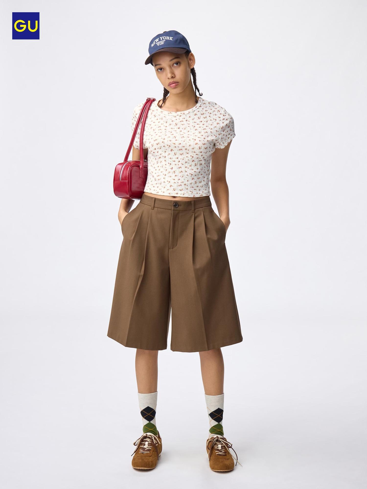 

Бермуды Uniqlo Gu 36 BROWN/WOMEN XL