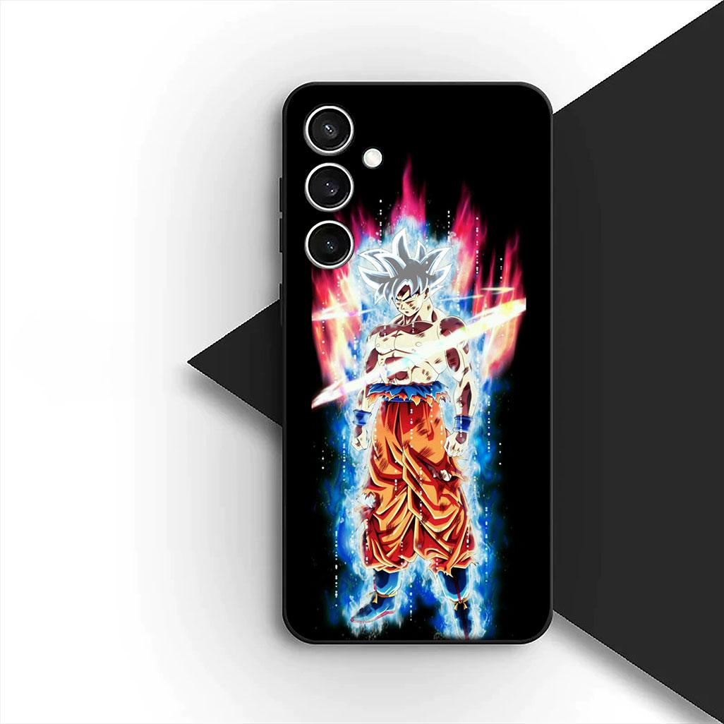 

for Samsung Galaxy S10 S8 S9 Plus A33 A34 A31 70 A71 A72 Note 20 9 8 S10E Phone Cover Soft Case Super Frieza Dragons Gokus Balls Galaxy A72