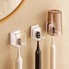 Wall-Mounted Punch-Free Toothbrush Holder