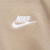 Nike Club Oversize Logo Pattern Crewneck Pullover Sweatshirt Men sweatshirt Khaki HJ1820-247