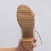 Sandals Women's 2025 Summer New Thick Heel Plus Heeled Women's Shoes Casual and Comfortable Beach