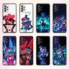 C-Cartoon Hazbin Vox H-Hotel Phone Case For Samsung S 25,24,23,22,30,21,10,9,Ultra,Plus,Lite,FE,4,5 G Soft Black Case