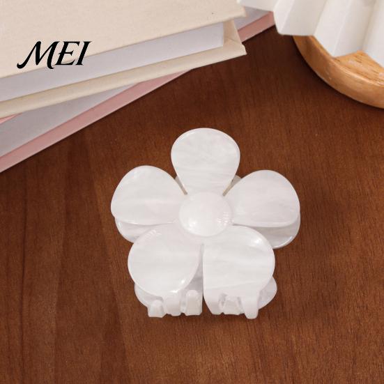 Matte Flower Claw Clips Hair Clip for Women Girls, Non-slip Clips, Strong Hold Non Slip Accessories Thick And Thin Styling, Daily Commuting
