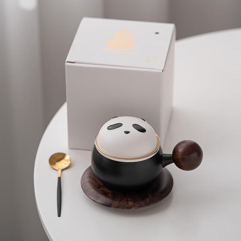 Sushic Ceramics J0886 Panda Tea Coffee Cup