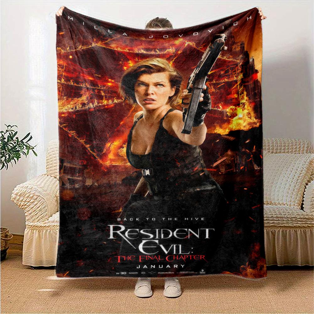 Resident Evil Blanket, High quality Comfortable for All Seasons, Home Decor, Warmth and Comfort