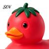 Fun Gifts for Boys Girls Tomato Duck Squishy Toy, Slow Rebound Stress Relief Squeeze Cute Fruit Safe Material Balls Fidget Soft Sensory Decompression