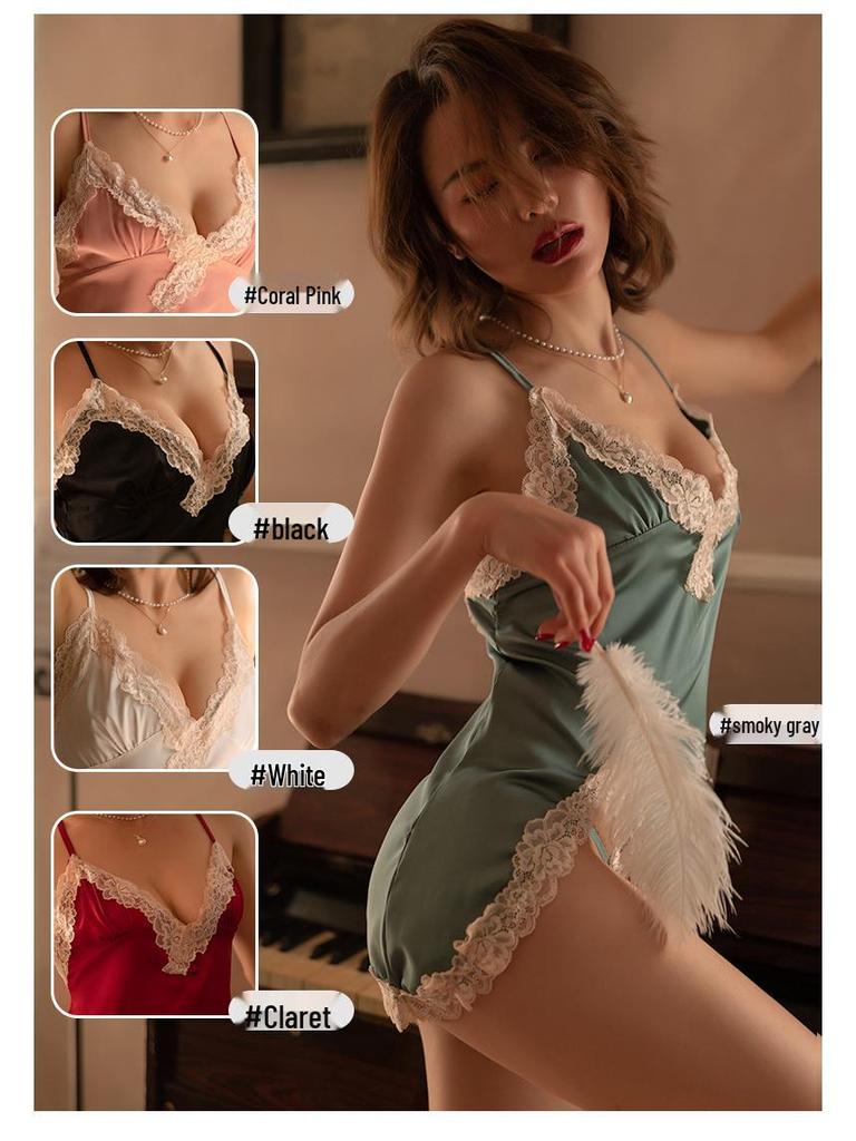 Fan Lei Lingerie: Women's Sexy Bedtime Temptation Sleepwear