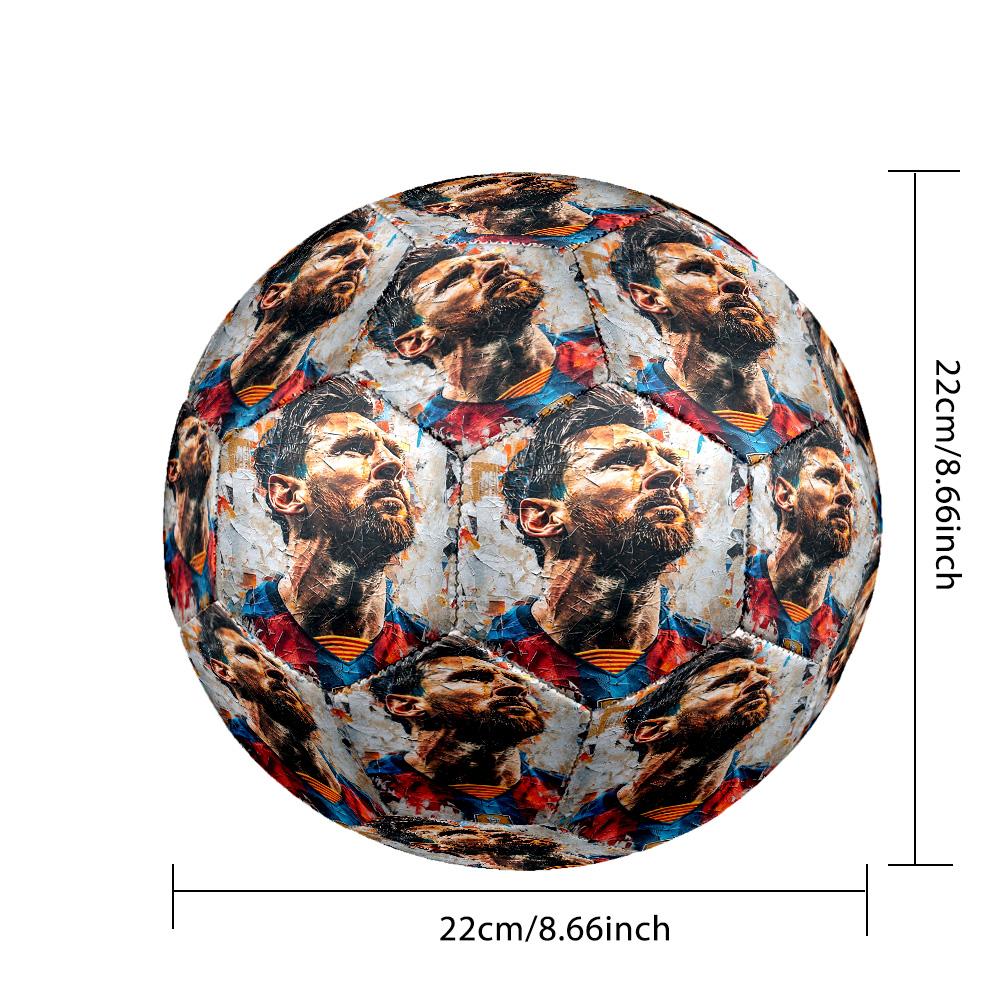 Messi 10 Number Football Legend Soccer Ball Size 5 Football Machinestitched Indooroutdoor Universal Football Surprise Collection Gift
