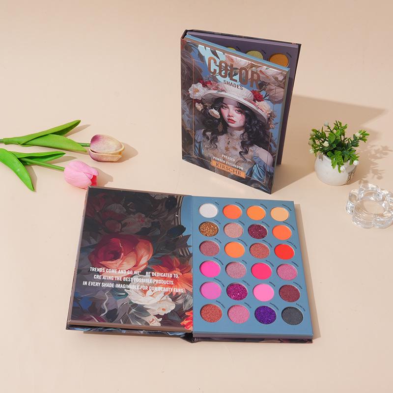 72-Color Long-Lasting Matte & Pearlescent Eyeshadow Palette
