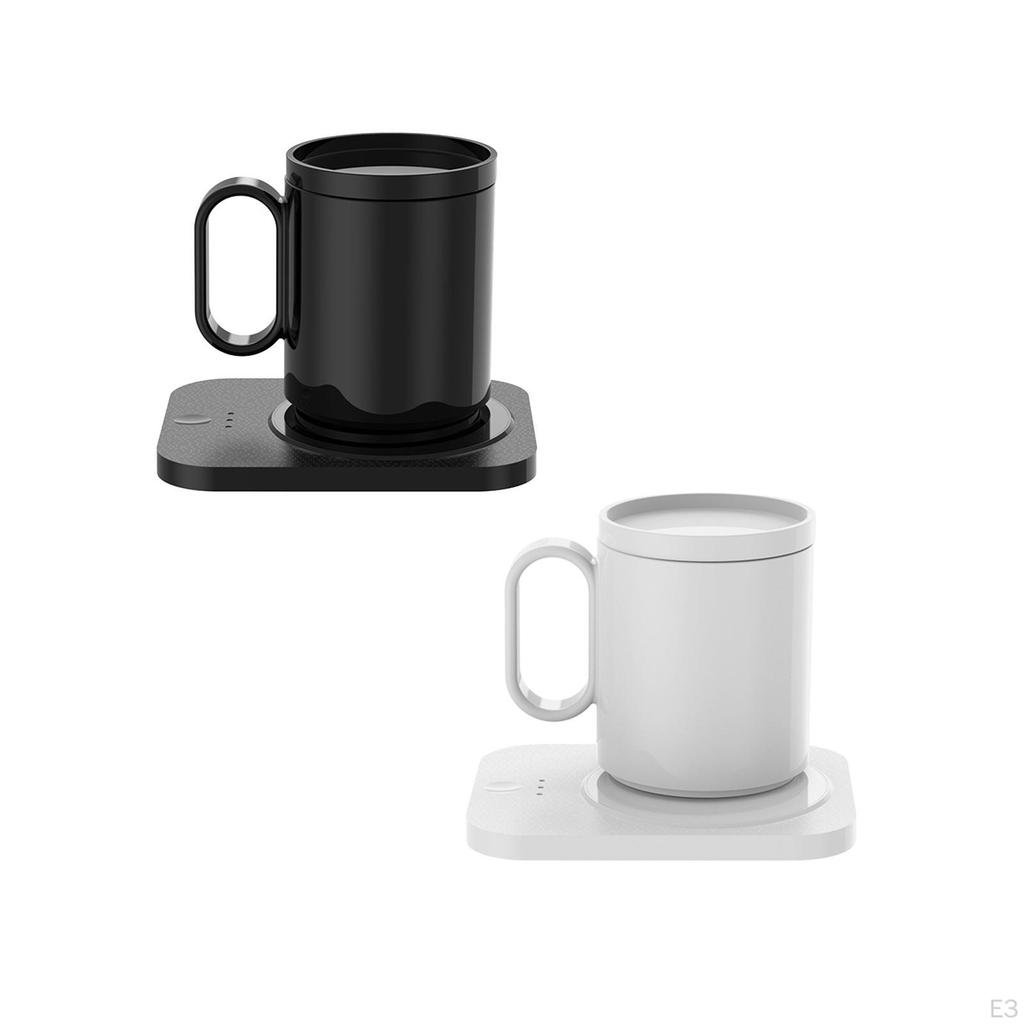 Warmer And Mug Set with Adjustable Temperature Control