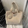 Women Corduroy Tote Handbag Zipper Vintage Tote Bag Foldable Retro Shoulder Bag with Coin Bag Large Capacity Versatile Sling Bag MIT