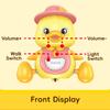 Toys Musical Dancing Duck Toy Set Baby Crawling Early Learning Interactive Crawling Toy Night Light Toy Gifts for Boys Girls