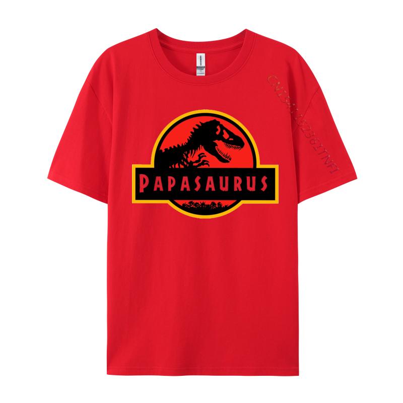 Cotton Tee Papasaurus Tshirt Unisex Tees Family Lovers Day Tshirts 2024 Discount Papasaurus Dinosaur TShirt S