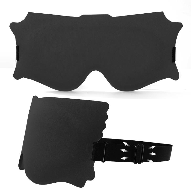 3D Blackout Eye Mask Effective Blackout for Home Office Sleeping Eye Mask Light New Sweat Absorption Breathable and Adjustable