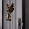 Einzigartige Willkommens-Türklingel Vintage Speiseglocke Lustige Hundefigur Veranda Dekoration