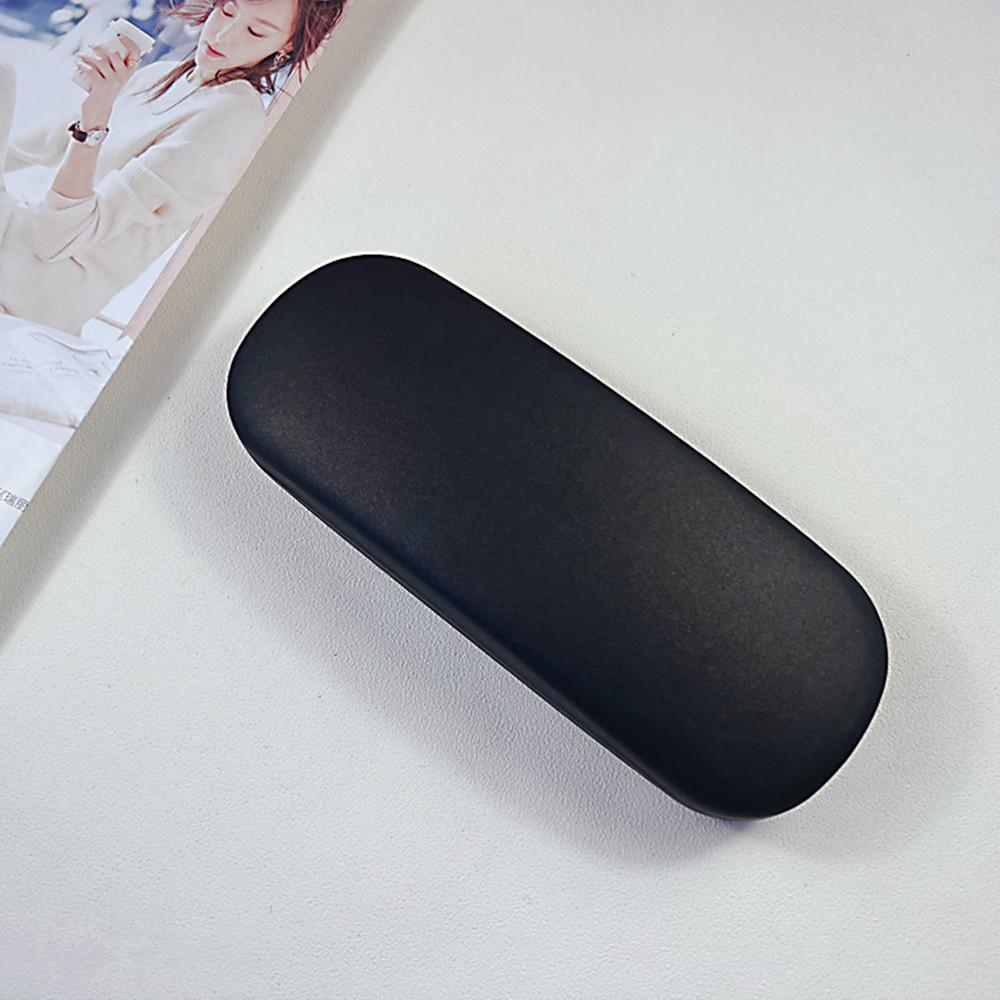 

Glasses Case Hard Sunglasses Protective Case Glasses Storage Box Solid Color Sunglasses Case For Suitable For All Ages Outdoor чёрный