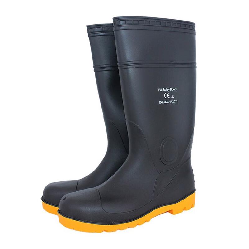 Xin Teli Anti-static Oil & Acid Resistant High-top Safety Rain Boots