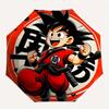 1pc Dragon Ball Z Cute Son Goku Automatic Opening and Closing Umbrella - Suitable for Various Occasions, Outdoor Activities, Lightweight and Dura