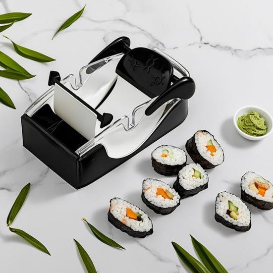 Sushi Maker Machine Sushi Bazooka DIY Sushi Roller Machine Sushi Roller Mold Sushi Making Kit for Beginners Easy & Efficient Sushi Rolling