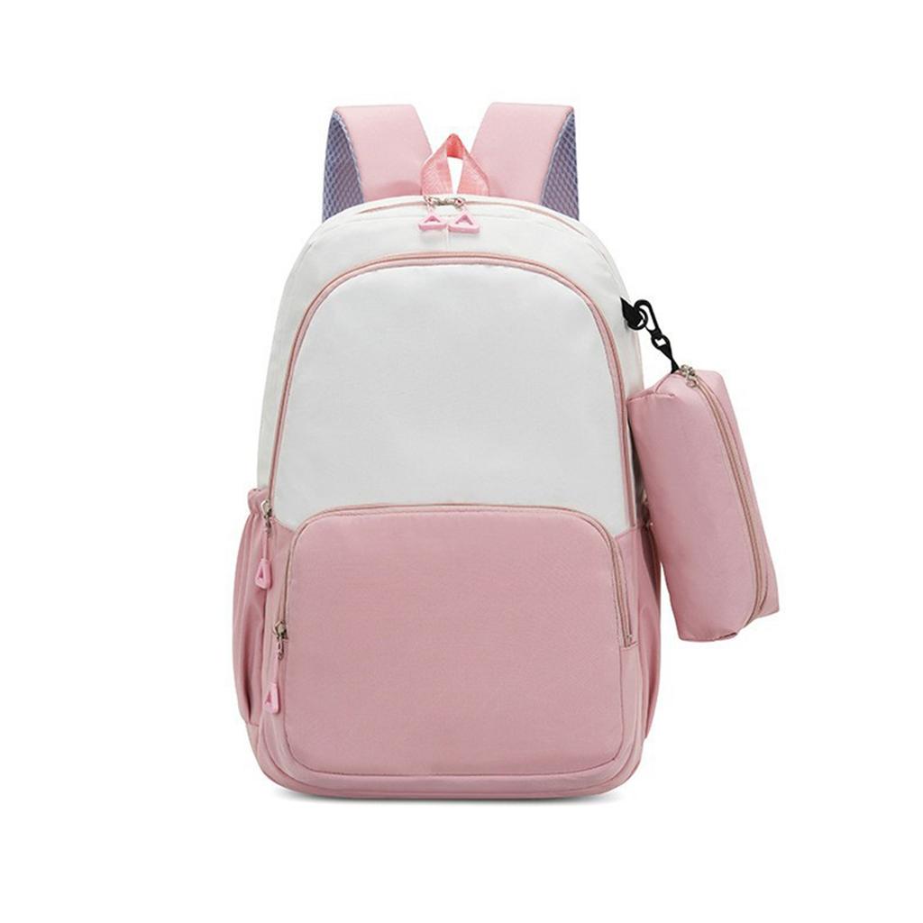 Movie Peripheral Print Backpack, School Bag Student Campus Backpack With Pencil Case