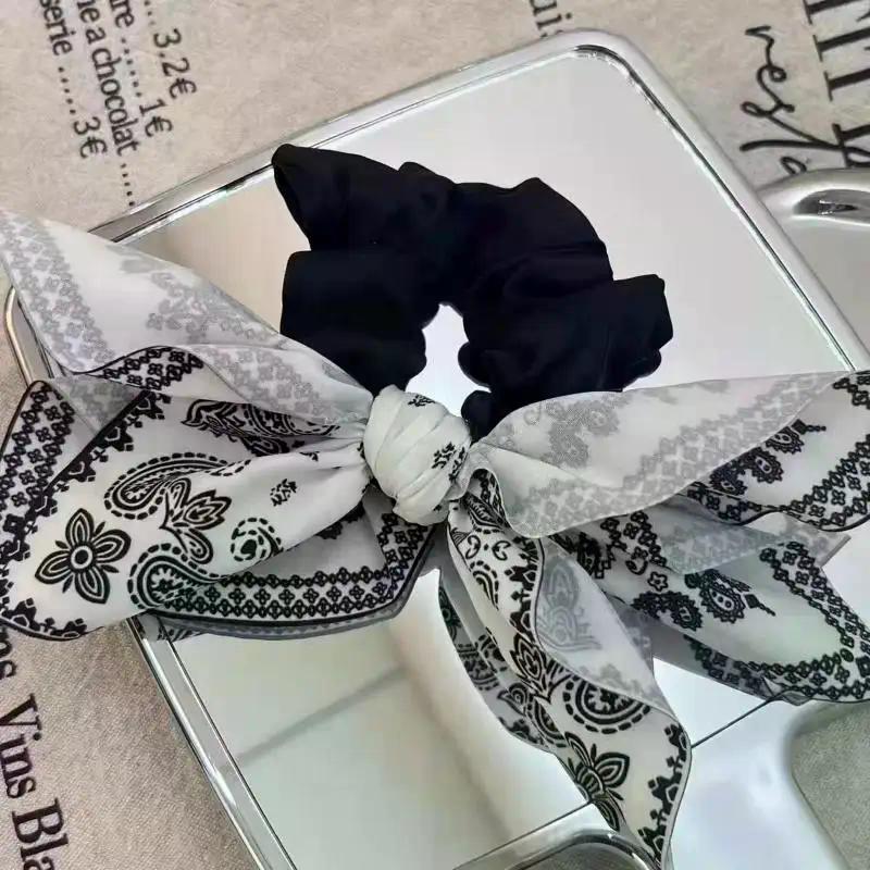 1pc Women's Cashew Flower Bow Hair Clip Hair Band High-End And Elegant Fashion Headwear Accessories