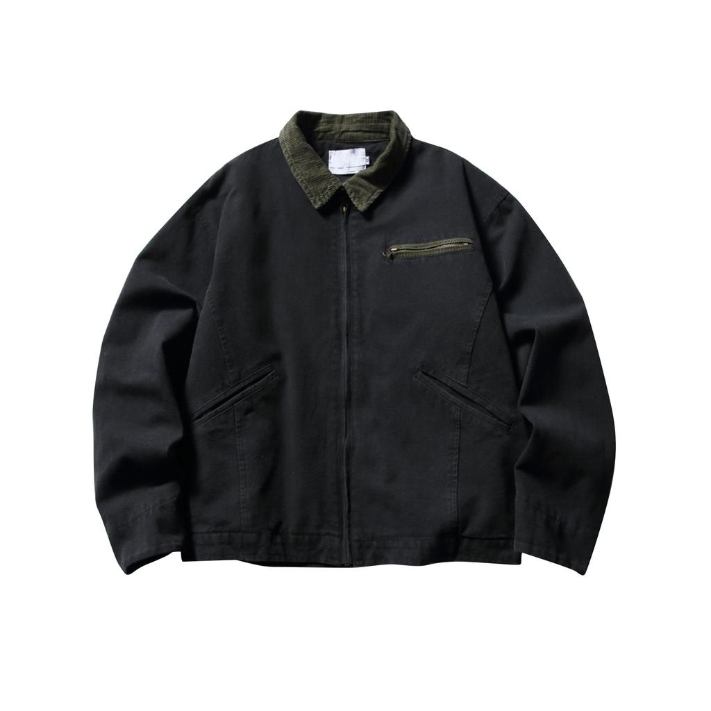 Men's Solid Color Camouflage Outdoor Sports Jacket Men's Pocket Button Casual Jacket