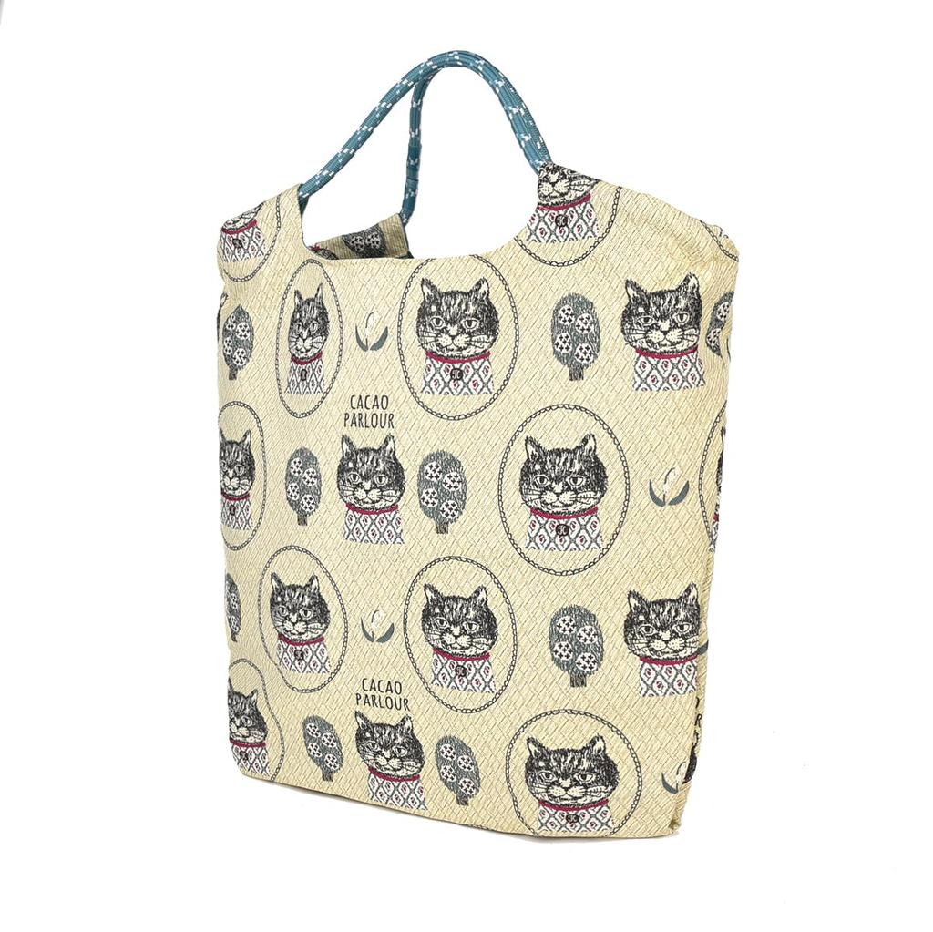 Kusguru Japan Paracord Parlor Gobelin Woven Paracord Yellow Bag, Suzuran-do Bag, Women's, 258162,