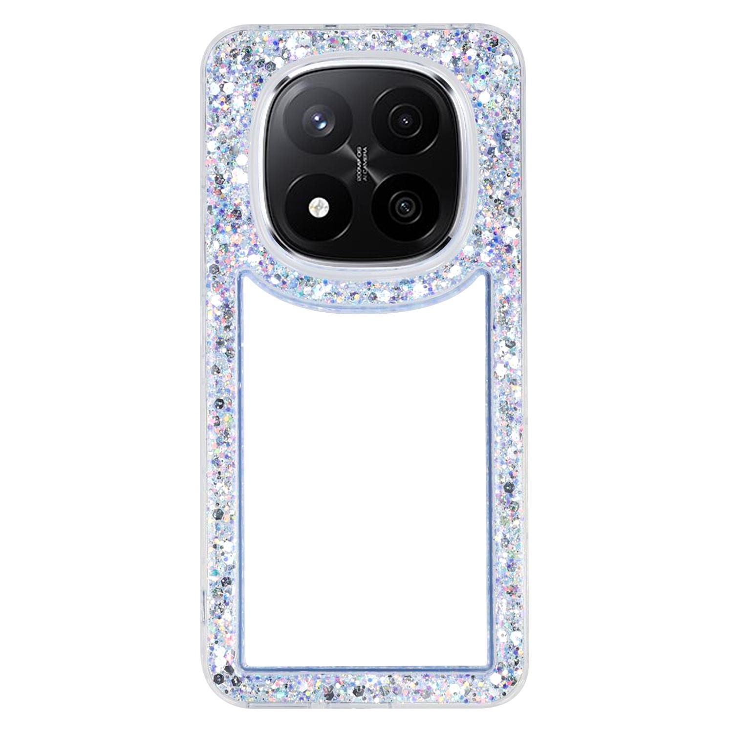 

Для Xiaomi Redmi Note 14 Pro+ 5G Чехол Блестящий Эпоксидный Мягкий ТПУ Прозрачная Задняя Крышка Purple