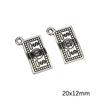 Alloy Pendant Moon Butterfly Five-pointed Star Charms for Bracelets Pendants Necklaces DIY Making Retro Charms Jewelry Accessories