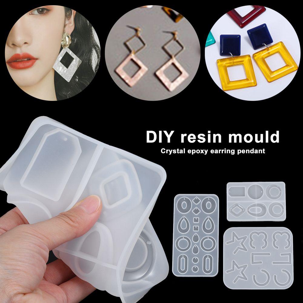 Silicone Mold DIY Crystal Pendant Epoxy Resin Mould Molds Jewelry Making Crafts Silicone Mold DIY Crystal Pendant Epoxy Resin Mould Molds Jewelry Making Crafts