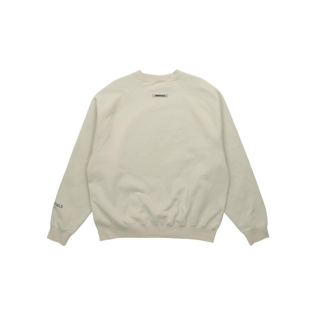 Fear of God Essentials Fleece Crew Neck Sweatshirt FW20 Unisex Tops Sage-Green FOG-FW20-302