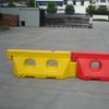 Red Plastic Double-Hole Anti-Collision Water-Filled Road Barrier for Construction and Maintenance Sites