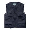 European and American Spring and Autumn Mesh Quick-drying Vest Men's Leisure Outdoor Multi-bag Fishing Photography Vest