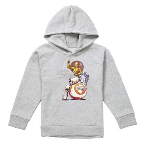Star Wars Childrens/Kids Droid Squad Heather Hoodie