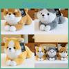 Corgi Dog Plush Toy With Short Plush Filling For Home Decor Gift For Dog Lovers