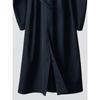 Uniqlo Japan Collarless Long Coat Relaxed Fit