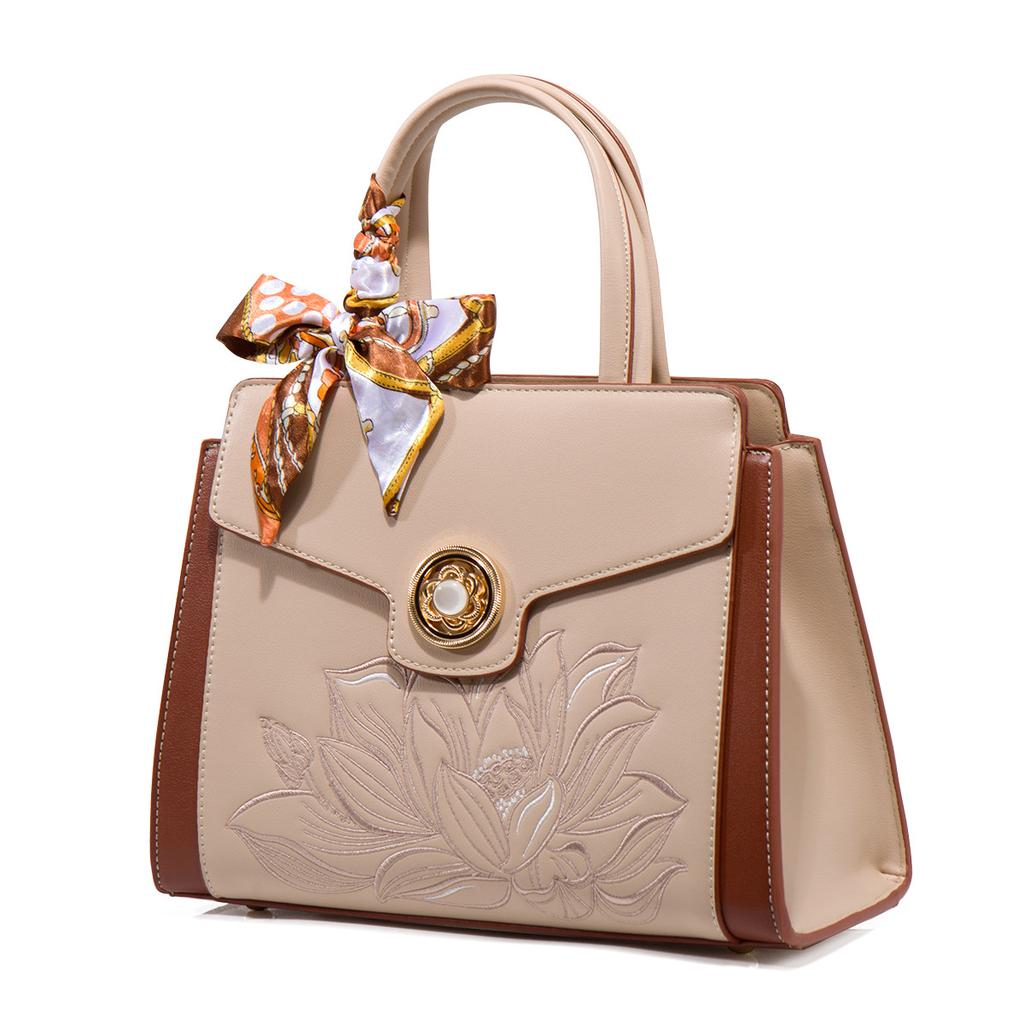 New Chinese Mother'S Day Send Mom Wedding Bag Bridal Bag High-End Atmospheric Embroidery Medium And Niche Women'S Bag