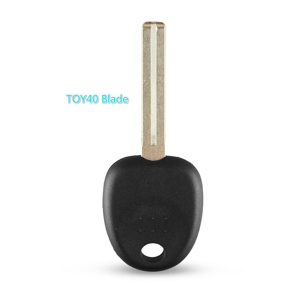 10X Transponder Key Blank For Hyundai Accent Sonata Nf  Ix35 Tucson Verna Car Key Shell Case Replacement No Logo