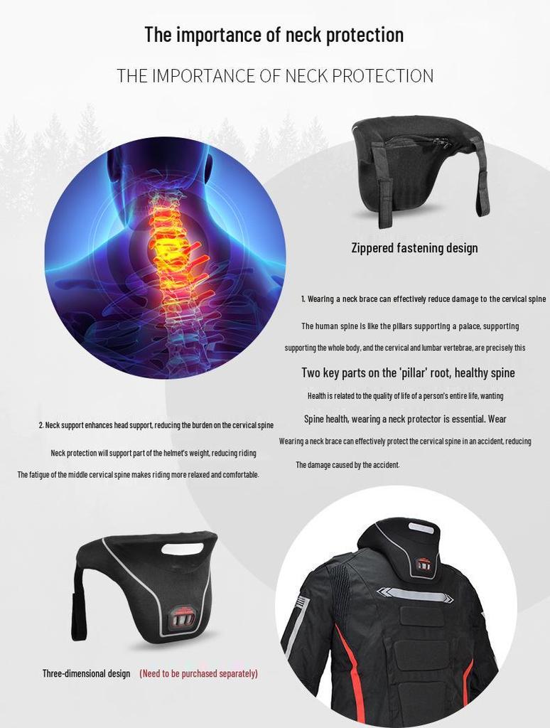 Four-Season Motorcycle Riding Suit: Durable, Windproof, Split-Type Pants, Fall-Resistant, Outdoor Sports Set