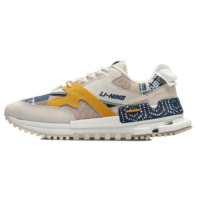 

Li Ning 001 Весна Лето Парижская Неделя моды Коллекция Повседневные Противоскользящие Прочные Легкие Низкие Кроссовки Мужские Кроссовки AGCR097-8 45
