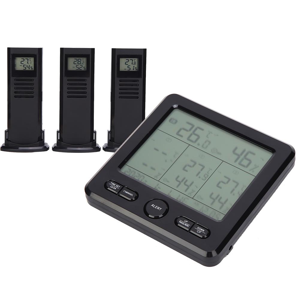 TS?6210 Stație Meteo Digitală Wireless Termometru Meteorologic Măsurător de Temperatură