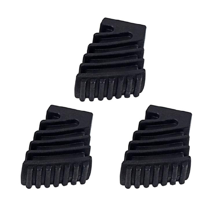 3 Stück Drum Rack Ständer Gummifüße Drum Bein Schützer Rutschfeste Gummi Drum Füße